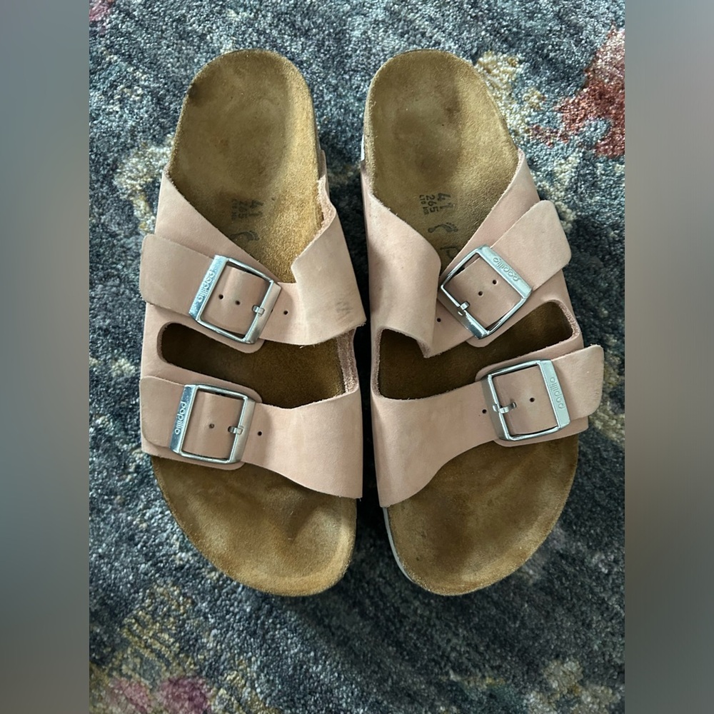 Papillo by Birkenstock Platform Suede Sandals